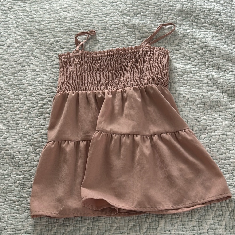 Paper crane spaghetti strap top